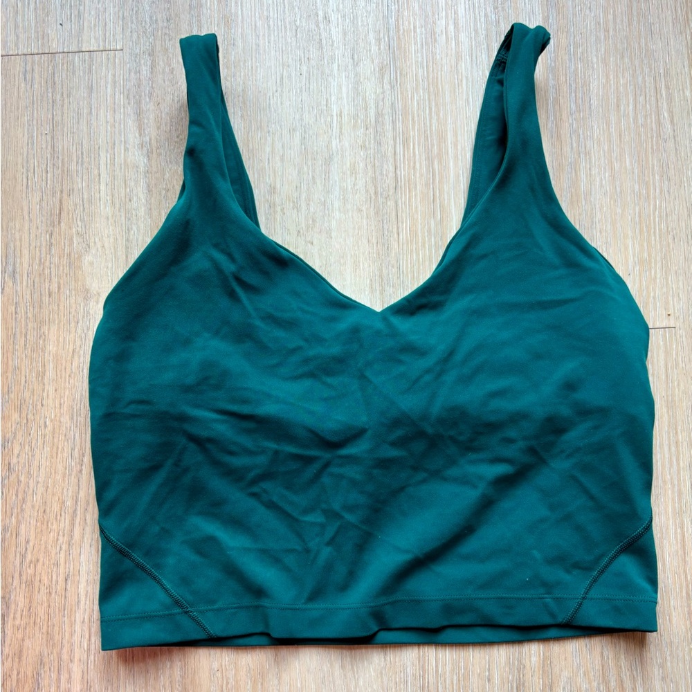 Lululemon Green Sports Bra